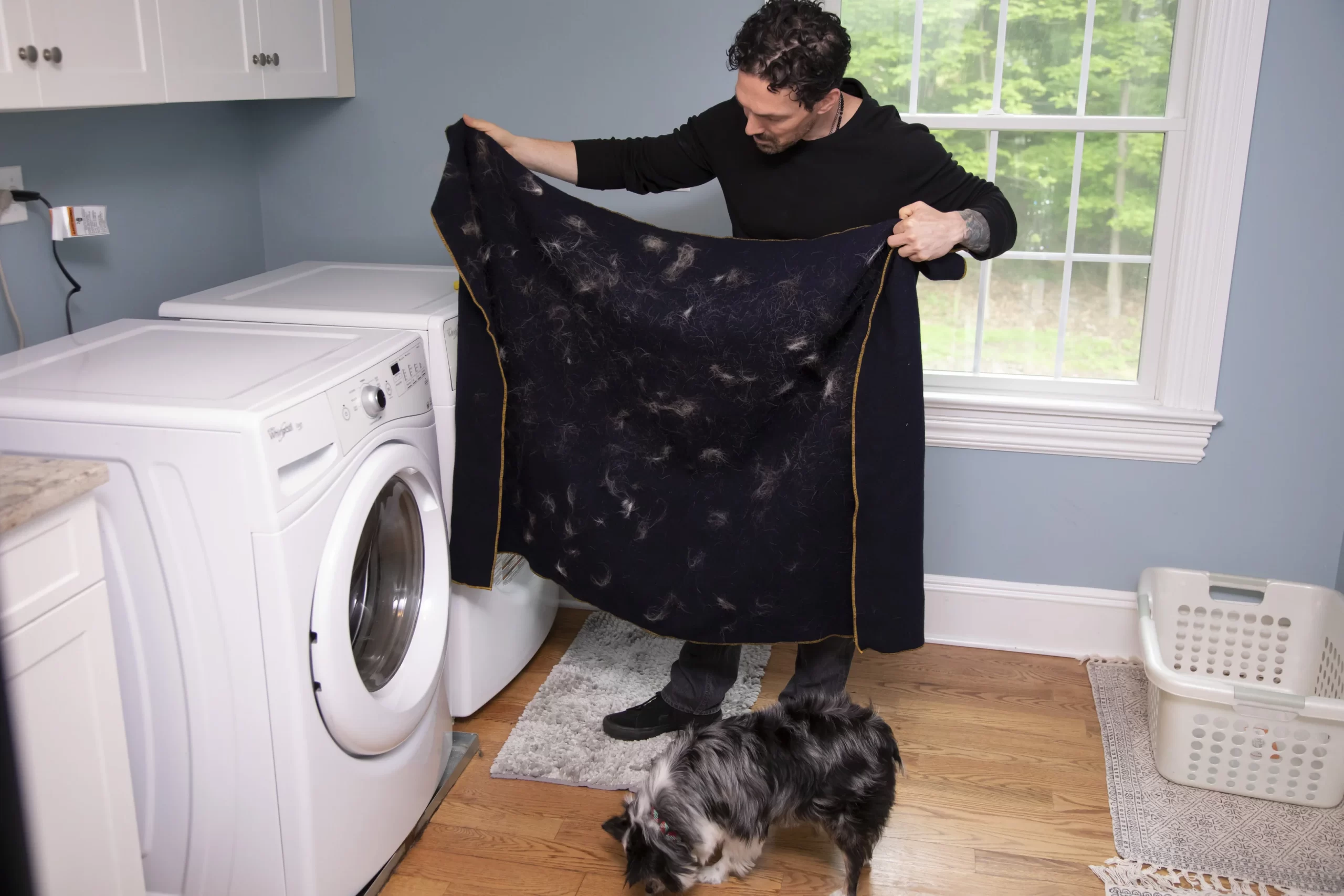 How To Say Goodbye to Pet Hair on Your Laundry!